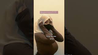 Hijab Style Jangan lupa minum susu Biar sehatt #hijabstyle