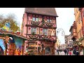 [4K]🇫🇷 Colmar, Francia: Magico villaggio di Natale🎄⭐Mercatino di Natale da favola in Alsazia🎅  2022