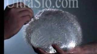 Busted water balloon in Slow Motion