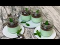 Panna Cotta Menta e Cioccolato