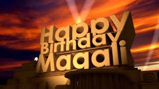 Happy Birthday Magali