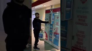 Amerigas Vending Machine Wawa Gas Station - Máquina Automática Gas Propano #propane #24/7 #machine