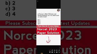 Aiims Norcet 2023 Paper Solution With Answers #12 Solved Question