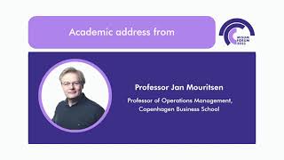 Misum Forum 2023 academic address – Professor Jan Mouritsen