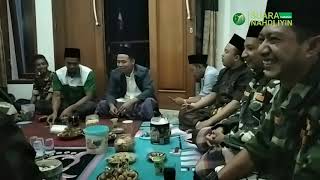 Ketika Pengurus Ansor - Banser Sowan Pembina