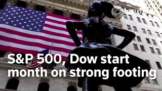 S&P 500, Dow start month on strong footing