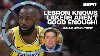 LeBron KNOWS the Lakers aren’t good enough - Windy on James’ comments after Game