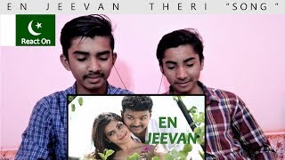 REACTION ON | EN JEEVAN | Theri | Movie Song | Vijay | by AS Presents