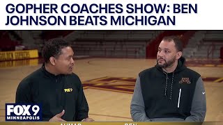 Gopher Coaches Show: Minnesota beats No. 20 Michigan for first Big Ten win