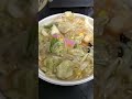 リンガーハット　野菜たっぷり皿うどん　テイクアウト