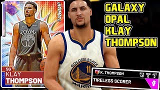 GALAXY OPAL KLAY THOMPSON GAMEPLAY! THE TRAIL CHEESE GOD IS BACK! NBA 2k19 MyTEAM