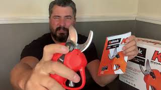 Review of Electric Pruning Shears, Kebtek Professional 18V Cordless Pruner Battery Powered