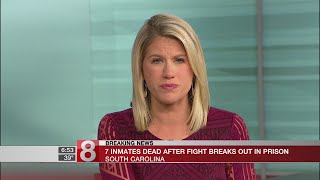 South Carolina prison secured, coroner called to scene
