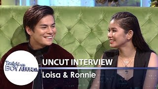 TWBA Uncut Interview: Ronnie Alonte & Loisa Andalio