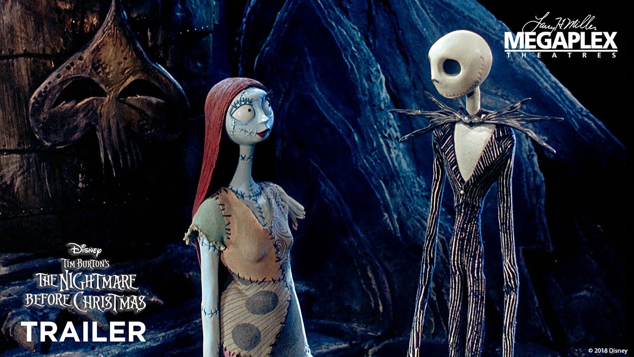 The Nightmare Before Christmas Returns To Theaters Trailer Youtube