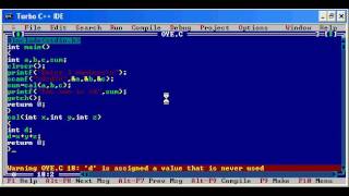 C Programming tutorial-33- passing values between function