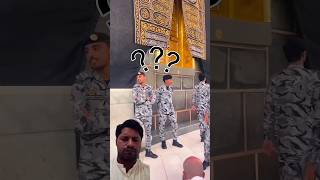 Security guard action  #shortsvideo || Makkah || Khana Kaba #islam