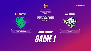 Team Falcons PH vs EVOS Holy GAME 1 Snapdragon Pro Series Season 6 | EVHL vs FLPH ESPORTSTV