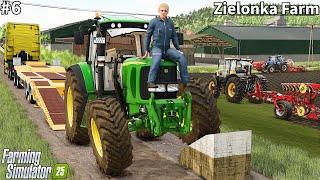 Receiving a New JD 7030, Spreading Lime \u0026 Slurry, and Sowing Wheat│Zielonka│FS 25│Timelapse#6