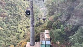 張家界天子山索道纜車🚠，片長7:50秒