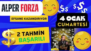 2 TAHMİN  BAŞARILI / 4 OCAK CUMARTESİ İDDAA TAHMİNLERİMİN SONUÇLARI