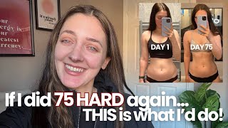 I completed 75 Hard …THIS is what I'd do if I was to do it AGAIN ✨ #75hard