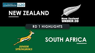 HIGHLIGHTS | NEW ZEALAND v SOUTH AFRICA | The Rugby Championship U20 2024 | Roun