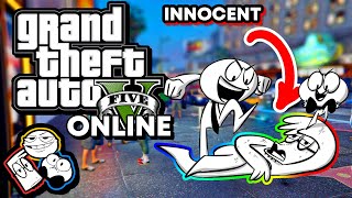 Hazelnut is Constantly Bullied in GTA 5 ONLINE!