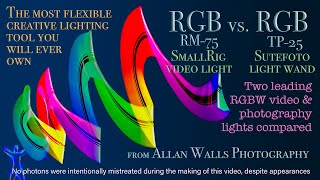 RGB vs. RGB - SmallRig RM75 \u0026 Sutefoto TP25 compared - and the winner is...