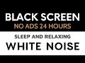 24 Hours No Ads White Noise Black Screen For Sleeping Sound For Sleep ...