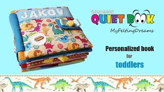 95. Dinosaur Quiet Book \