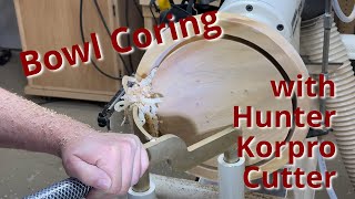 Woodturning - From Blank to Bowl: Coring with Hunter Korpro