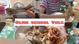 online school Vlog 1วันกับการเรียนออนไลน์ของแพรวเป็นยังไงบ้าง |งานเยอะมากกก!!! |Preaw Littlemy