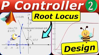 Root Locus Design Method 💡 P Controller Design 💡 Calculations & MATLAB Simulations 🌟 Example 2