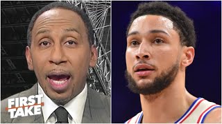Ben Simmons has no business talking about the Nets' defense - Stephen A. reacts | First Take