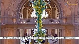 Rotunda Chandelier  by Dale Chihuly at the Victoria and Albert Museum