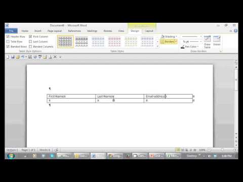 How to Make an Address List in Microsoft Word : Tips for Microsoft Office & Windows How to Make an Address List in Microsoft Word : Tips for Microsoft Office & Windows
