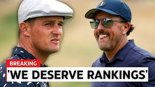 LIV Golfers Sent a Petition to OWGR - Will it Work?