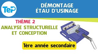 Démontage de l'étau d'usinage