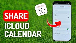 How to Share iCloud Calendar With Someone - [IPhone 15 Pro]
