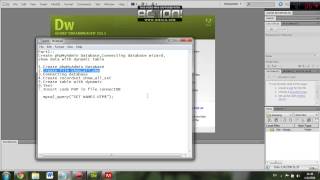 Create phpMyAdmin, MySQL Connect wizard,Show data with dynamic table (Part1)