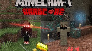 Minecraft 😱 ultra hard core series 😈 #1