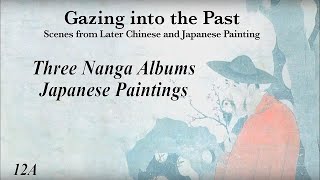 12A. Three Nanga Albums - Japanese Paintings