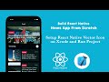 Setup react-native-vector-icons in Xcode and Run Project || Build News App (Redux, Redux-Persist)