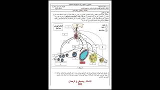 فرض الفصل الثاني في مادة العلوم الطبيعية و الحياة للسنة ثانية ثانوي