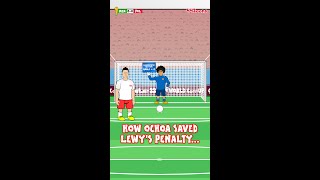 How Ochoa saved Lewandowski’s penalty… #shortsfifaworldcup #worldcup #worldcup2022 #ochoa