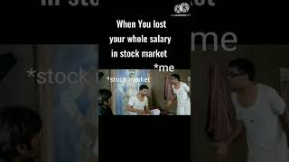 Stock market meme| stock market memes#shorts