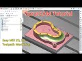 SprutCAM Tutorial #19 | SprutCAM Mill 3D Toolpath Machining