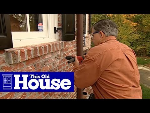 How to Attach Window Boxes to Brick Siding - This Old House How to Attach Window Boxes to Brick Siding - This Old House