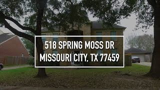 518 Spring Moss Dr, Missouri City, TX 77459